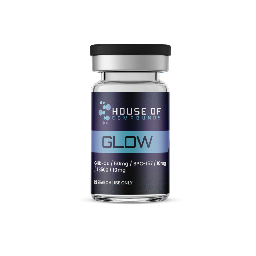 GLOW GHK-Cu (50mg) / BPC-157 (10mg) / TB500 (10mg)