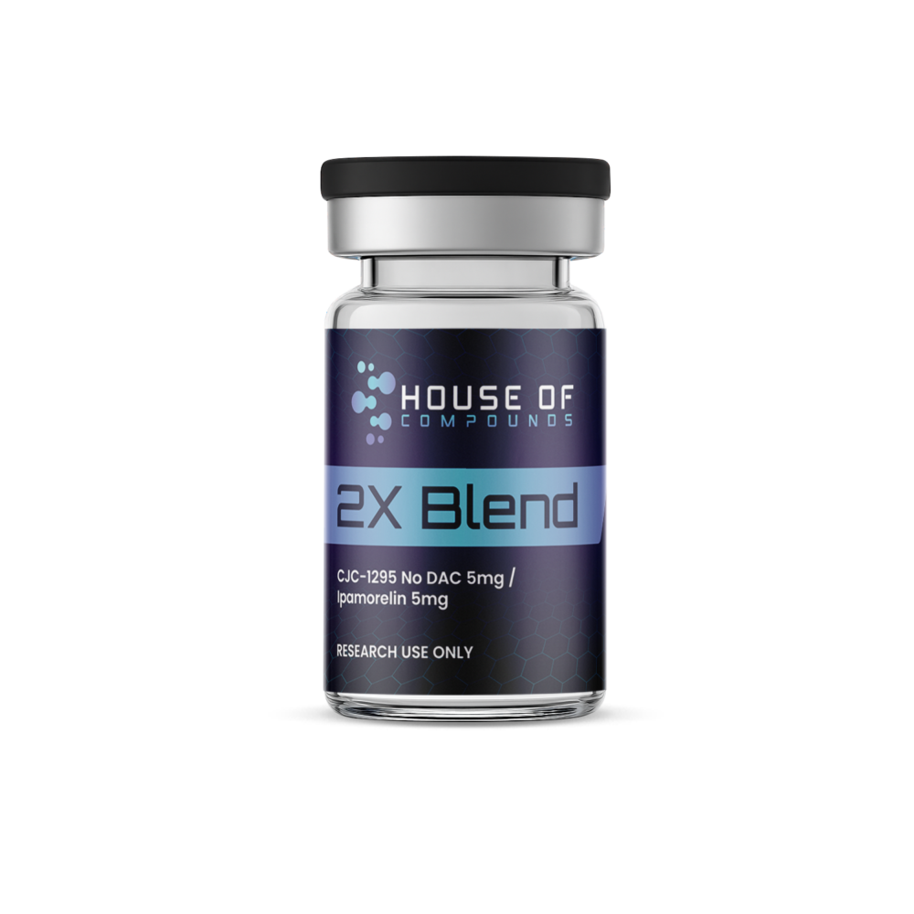2X Blend CJC-1295 Without DAC (5mg) / Ipamorelin (5mg)
